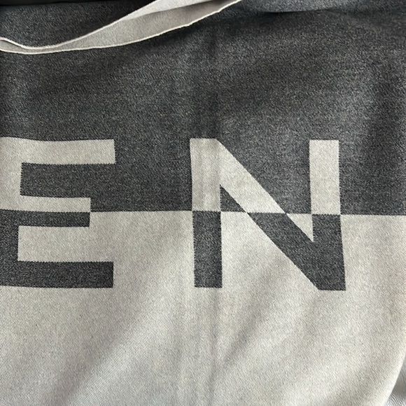 NWOT Givenchy Logo Jacquard Wool & Cashmere Scarf - Picture 3 of 7